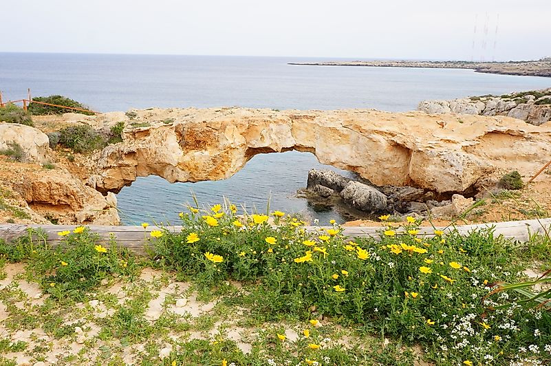 #5 Natural Bridge of Koraka, Cyprus