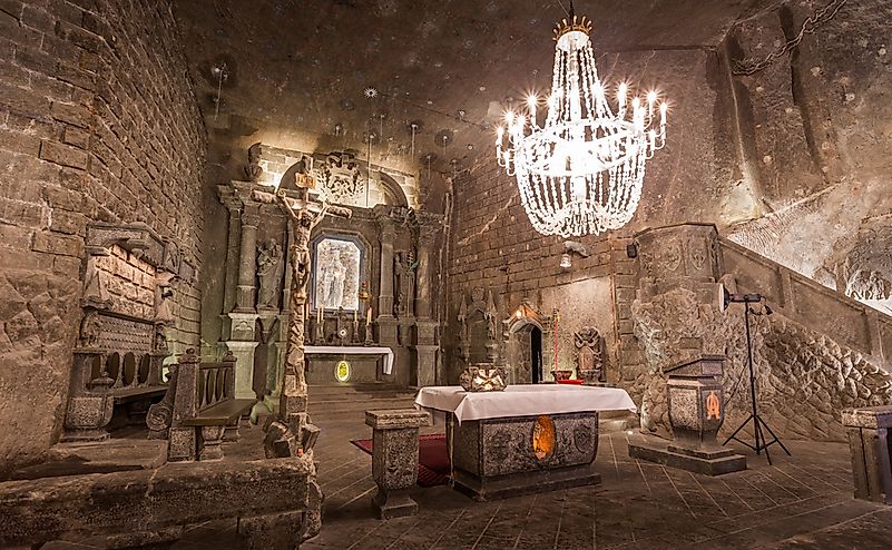 #7 Wieliczka Salt Mine, Poland
