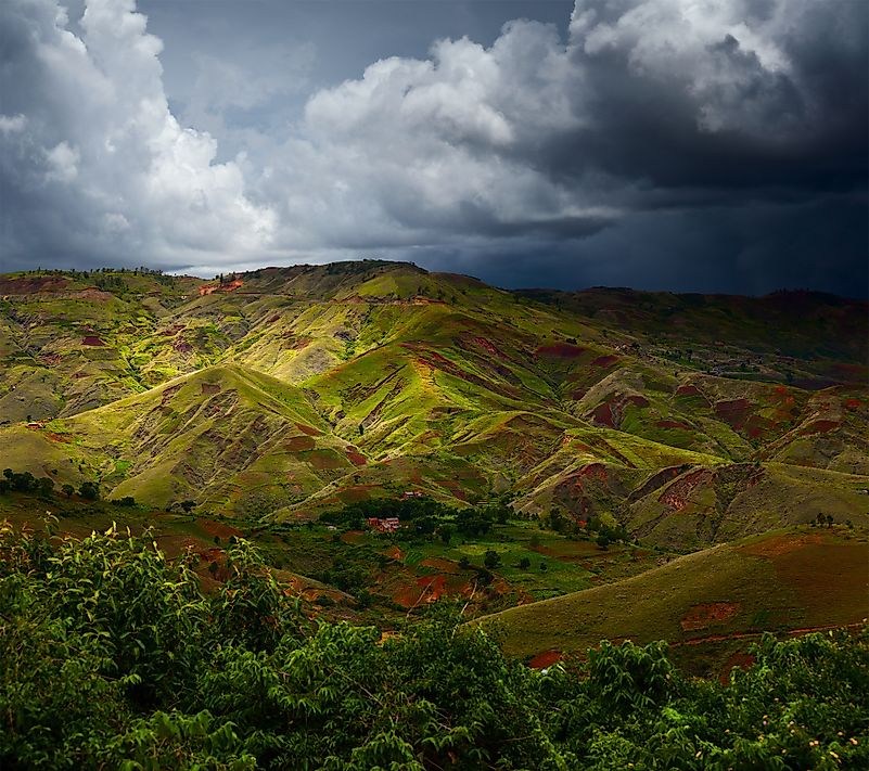 Rain clouds gather over Madagascar's mountains. Image credit: Dudarev Mikhail/Shutterstock.com Rain clouds gather over Madagascar's mountains. Image credit: Dudarev Mikhail/Shutterstock.com