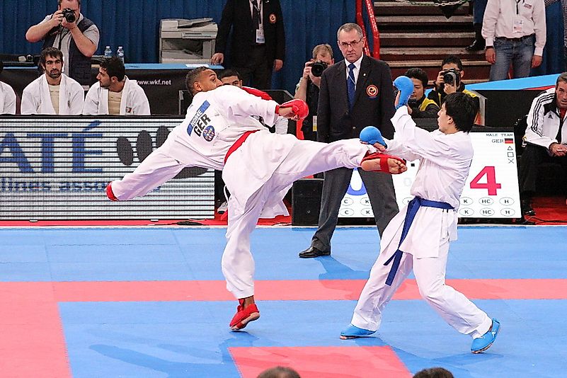 A Japanese martial art, it is fitting that it is making a debut in the Tokyo 2020 Olympics. Image credit: Claus Michelfelder/Wikimedia.org A Japanese martial art, it is fitting that it is making a debut in the Tokyo 2020 Olympics. Image credit: Claus Michelfelder/Wikimedia.org