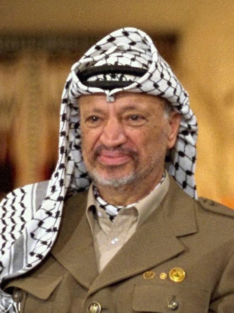 Yasser Arafat. Image credit: Government Press Office (Israel)/Wikimedia.org Yasser Arafat. Image credit: Government Press Office (Israel)/Wikimedia.org