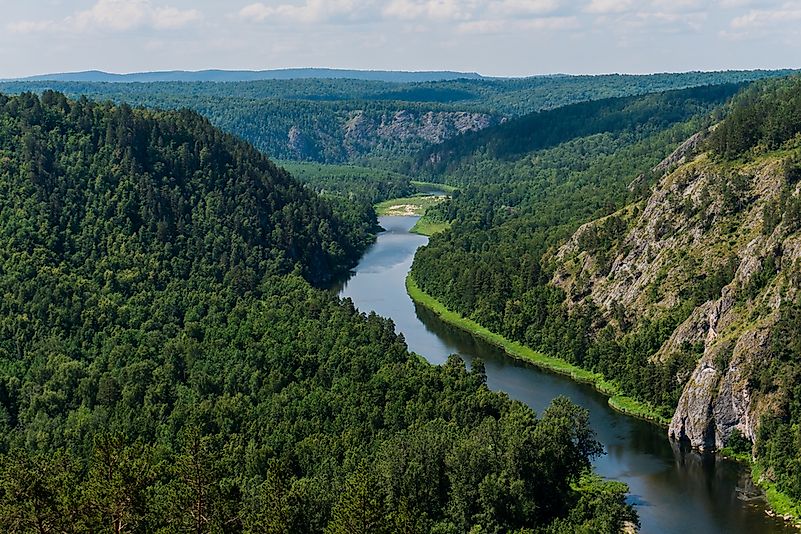 A nature reserve in Bashkortostan. A nature reserve in Bashkortostan.