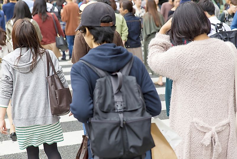 Students in Tokyo. Students in Tokyo.