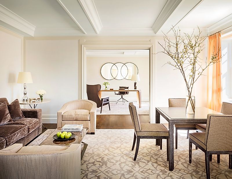A look inside the 5-bedroom suite. Editorial credit: themarkhotel.com
