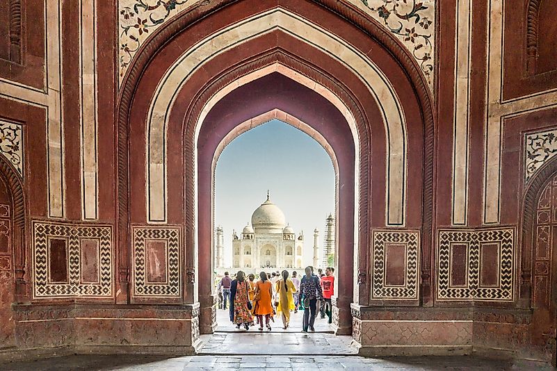 #3 Taj Mahal - India