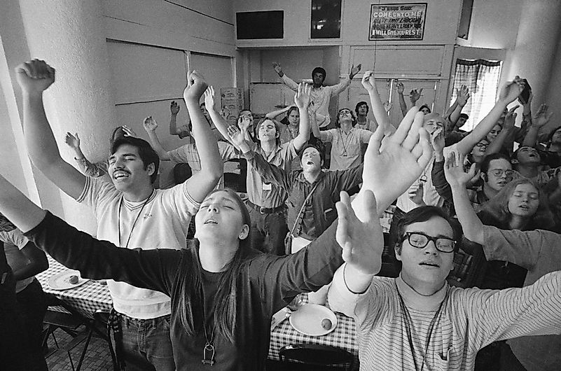 Children of God was a cult founded by David Berg. Image credit: timeline.com/ Children of God was a cult founded by David Berg. Image credit: timeline.com/