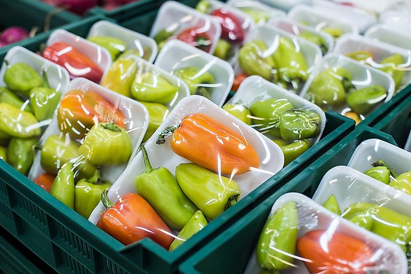 Transport the food from the original packaging and not touch your face.