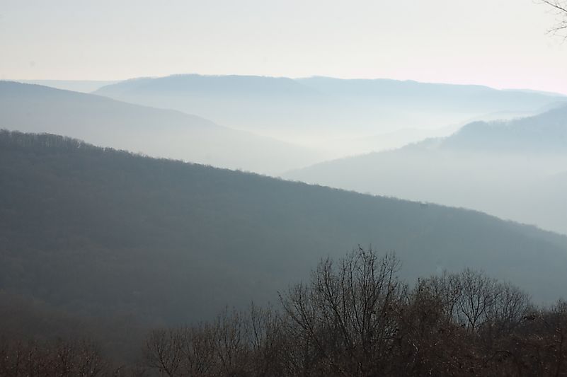 The Ozark Plateau is a geological highland in Arkansas.
