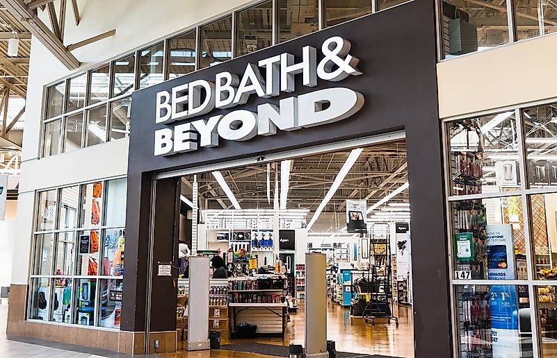 #4 Bed Bath & Beyond 