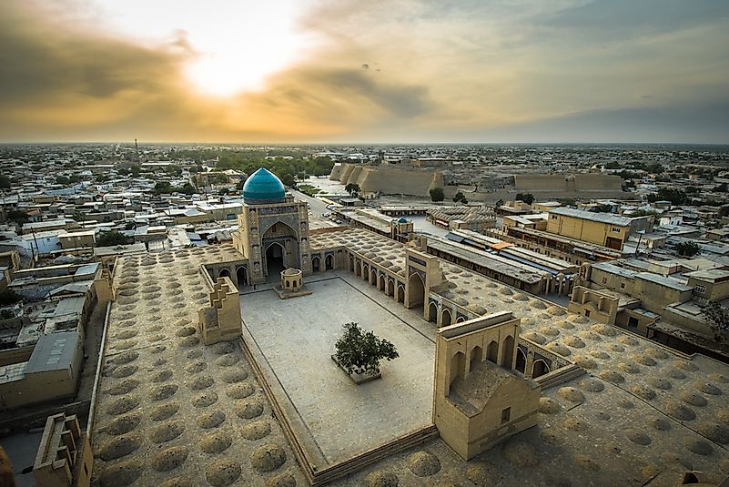 Bukhara panorama. Bukhara panorama.