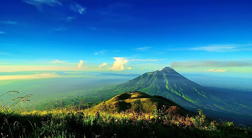 #8 Mount Merapi - a Very Active Volcano in Indonesia