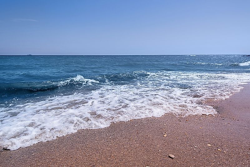 #1 Caspian Sea - 371,000 Square Kilometers