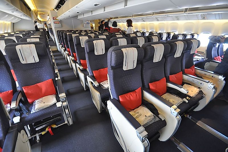 Air France aviation Economy class. Image credit: 衛兵隊衛士/Wikimedia.org Air France aviation Economy class. Image credit: 衛兵隊衛士/Wikimedia.org