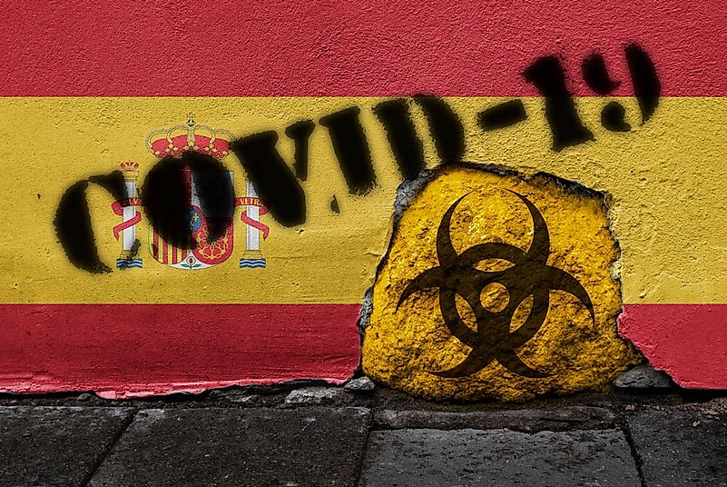 Together with Germany, France, and Italy, Spain is at the European center of the Coronavirus outbreak. Together with Germany, France, and Italy, Spain is at the European center of the Coronavirus outbreak.
