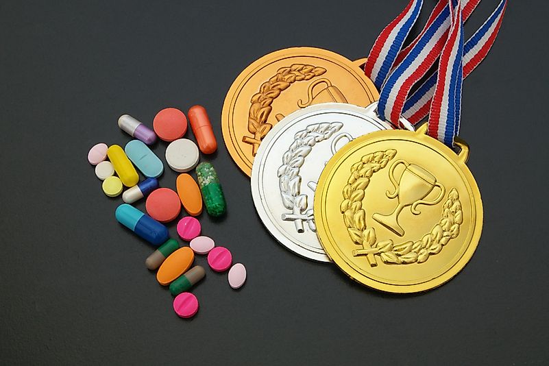 Russia has been caught up in many doping scandals.