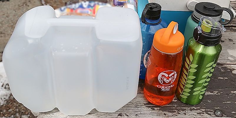Water is the basic necessity. Always have a store of it for emergencies. Image credit: Nps.gov Water is the basic necessity. Always have a store of it for emergencies. Image credit: Nps.gov