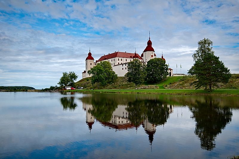 Lacko Castle in Sweden. Lacko Castle in Sweden.