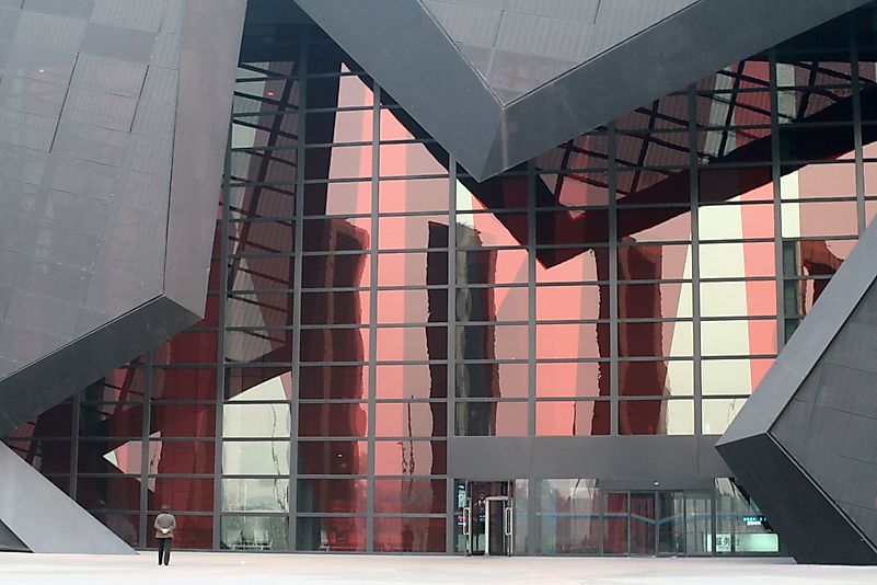 The China National Film Museum has the largest IMAX theater in Asia. Image credit: wikimedia.org