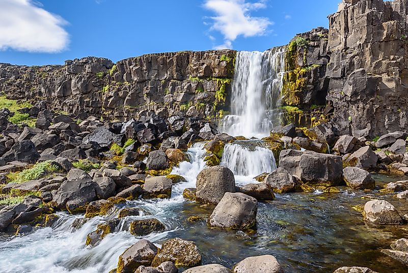 Þingvellir (Thingvellir National Park), Iceland. Þingvellir (Thingvellir National Park), Iceland.