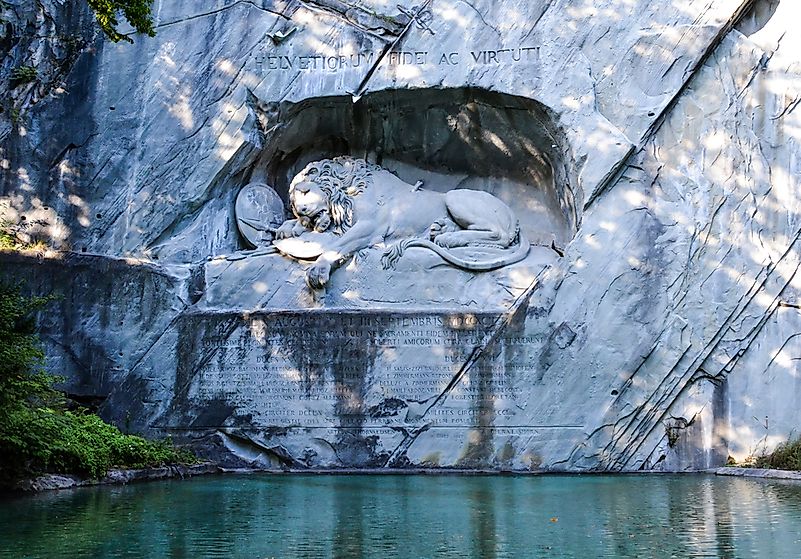 #1 Lion Monument, Switzerland
