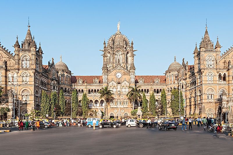#8 Chhatrapati Shivaji Terminus Railway Station, Mumbai