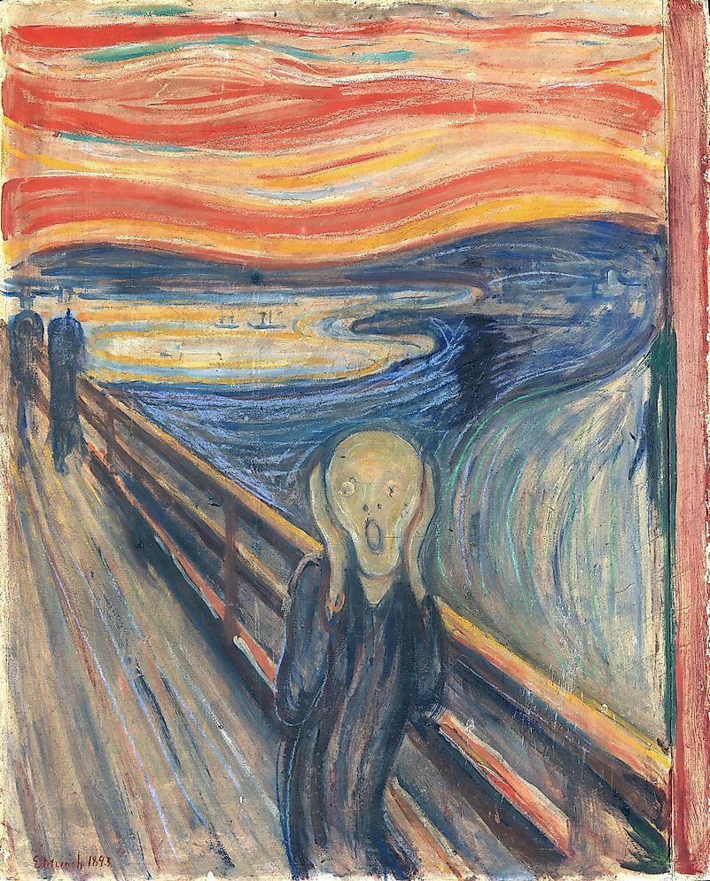 #4 The Scream (National Gallery, Oslo)