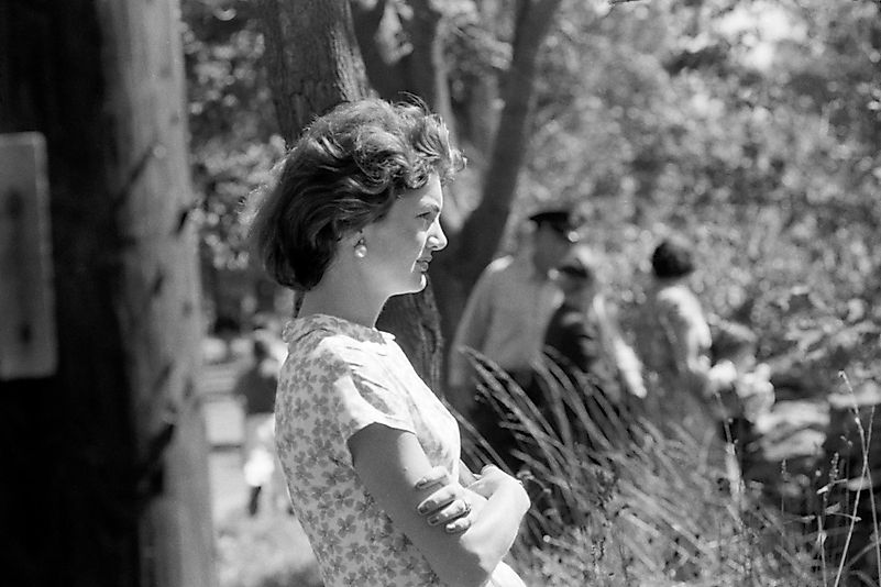 Jackie Kennedy was committed and received electroshock therapy. Image credit: wikimedia.org