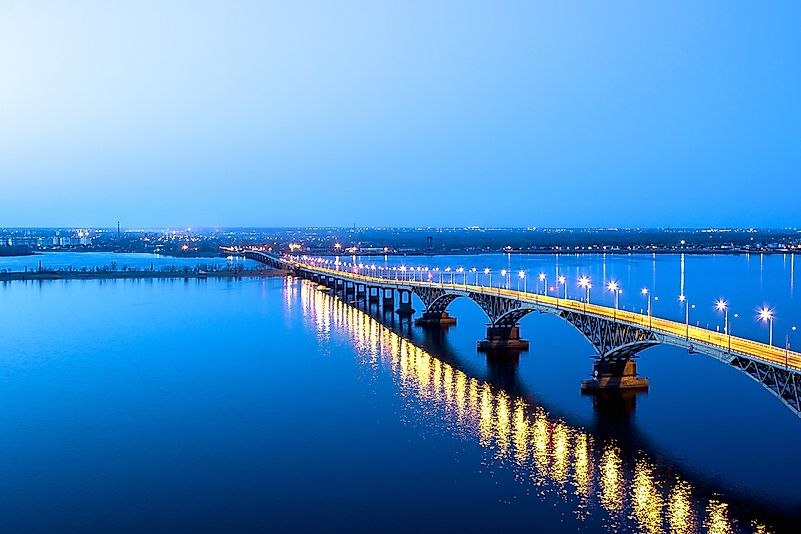 Vola River, Russia.