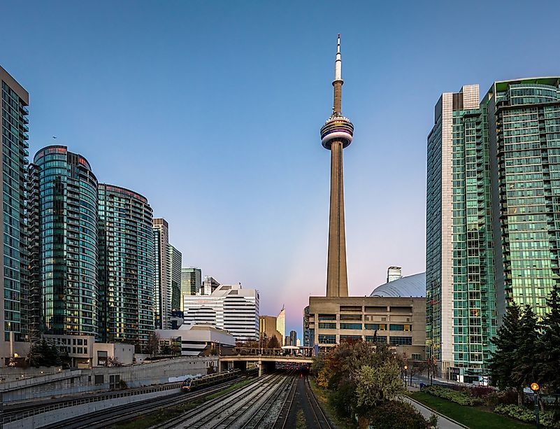#3 CN Tower, Canada - 1,815 Feet