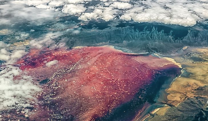 #6 Lake Natron, Tanzania