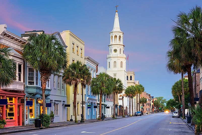 The French Quarter of Charleston, South Carolina. The French Quarter of Charleston, South Carolina.