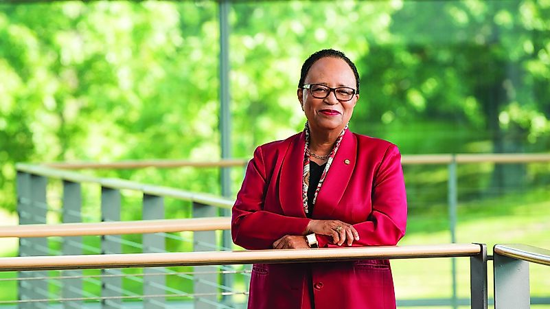 Dr. Jackson became the first black woman to receive a doctorate in nuclear physics. Image credit: technologyreview.com Dr. Jackson became the first black woman to receive a doctorate in nuclear physics. Image credit: technologyreview.com