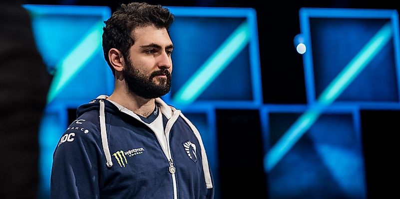 Maroun Merhej won $2 million at the International 2017 tournament. Image credit: www.monsterenergy.com