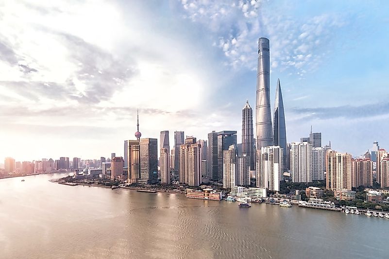 #2 Shanghai Tower – 682 meters / 2071 feet