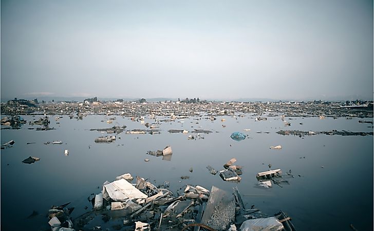 Tsunami : 04/30/2011 Fukushima Japan, Editorial credit: Smallcreative / Shutterstock.com