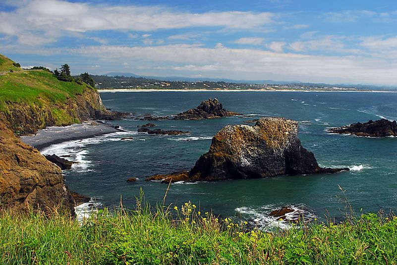 The Oregon Coast, Oregon. The Oregon Coast, Oregon.