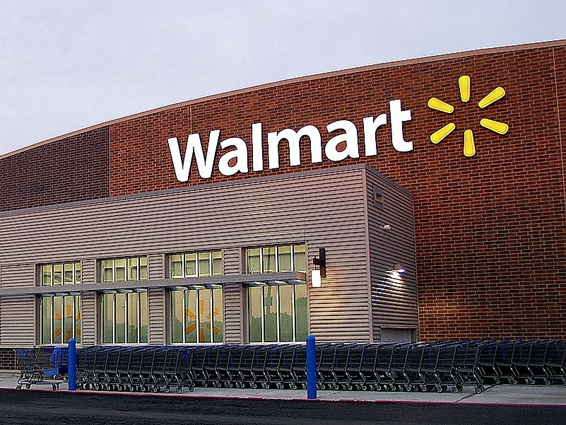 Walmart's market cap is larger than the GDP of Egypt. Image credit: wikimedia.org