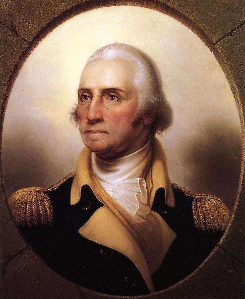 A portrait of George Washington. Image credit: Rembrandt Peale/Public domain A portrait of George Washington. Image credit: Rembrandt Peale/Public domain