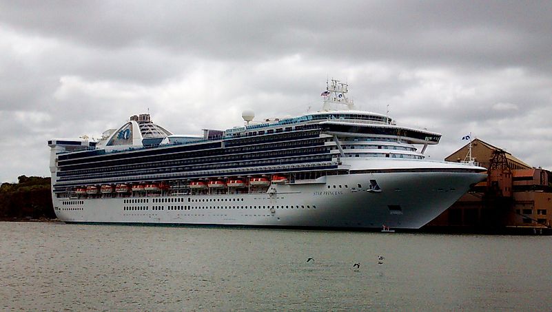 The Star Princess was going to Montego Bay when a fire broke out. Image credit: wikimedia.org.