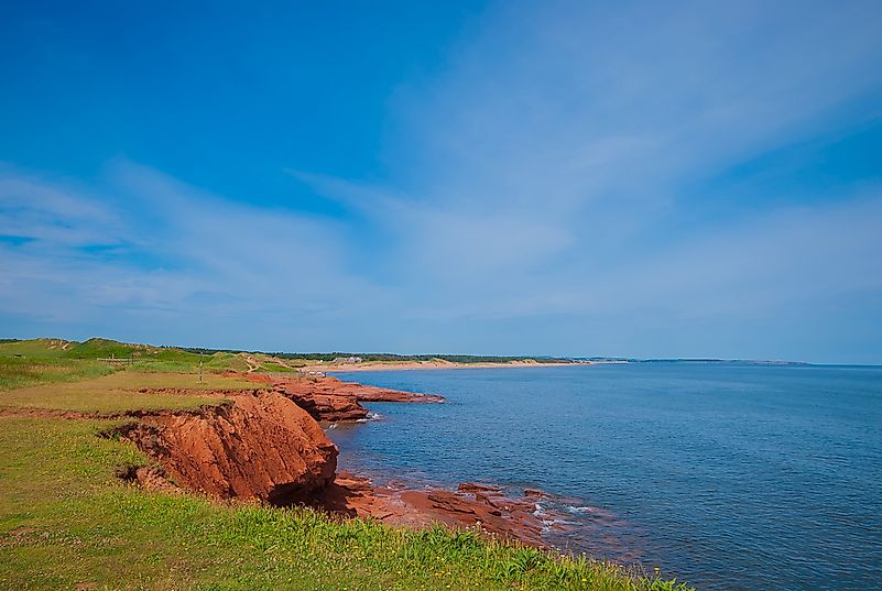 #4 Relax on a red sand PEI beach