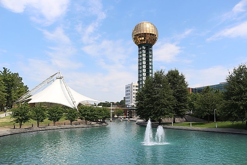Sunsphere Tower in Knoxville, Tennessee. Image credit: Cija Tuttle from Pixabay Sunsphere Tower in Knoxville, Tennessee. Image credit: Cija Tuttle from Pixabay