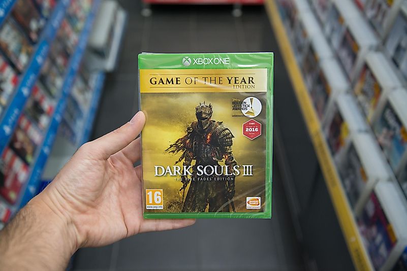 Dark Souls is a game that has a steep learning curve, often considered as one of the hardest and least forgiving games of this generation. credit: Pe3k / Shutterstock.com Dark Souls is a game that has a steep learning curve, often considered as one of the hardest and least forgiving games of this generation. credit: Pe3k / Shutterstock.com
