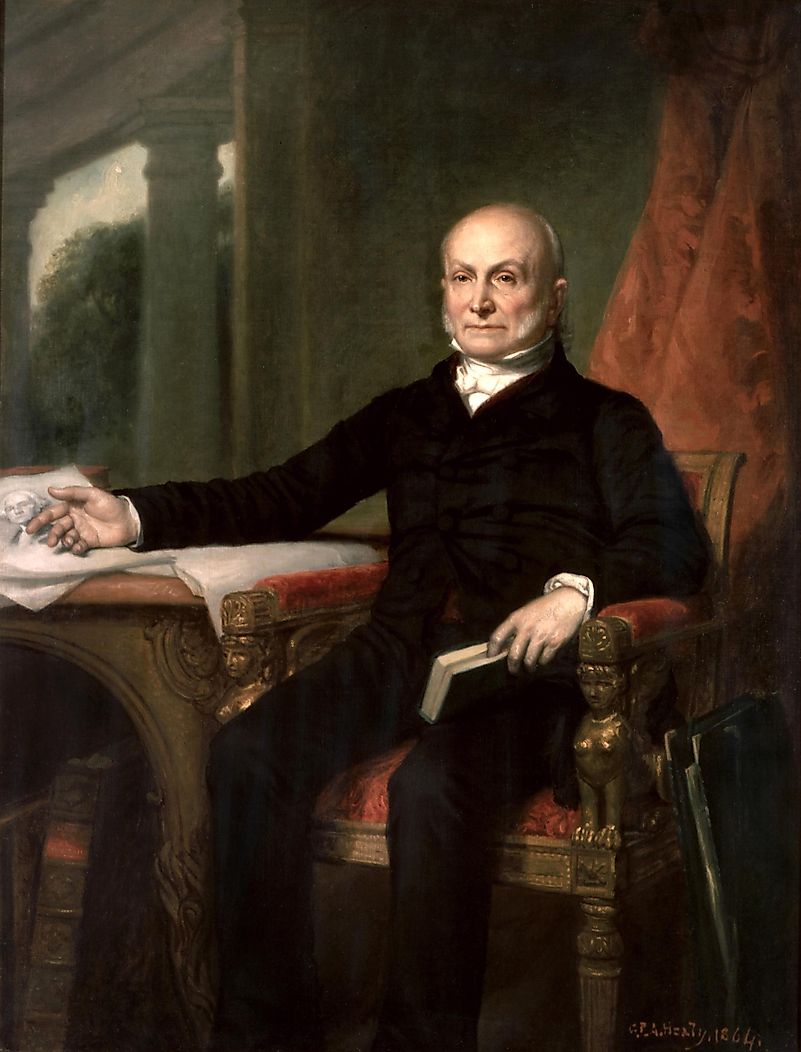 John Quincy Adams. Image credit: George Peter Alexander Healy/Public domain John Quincy Adams. Image credit: George Peter Alexander Healy/Public domain