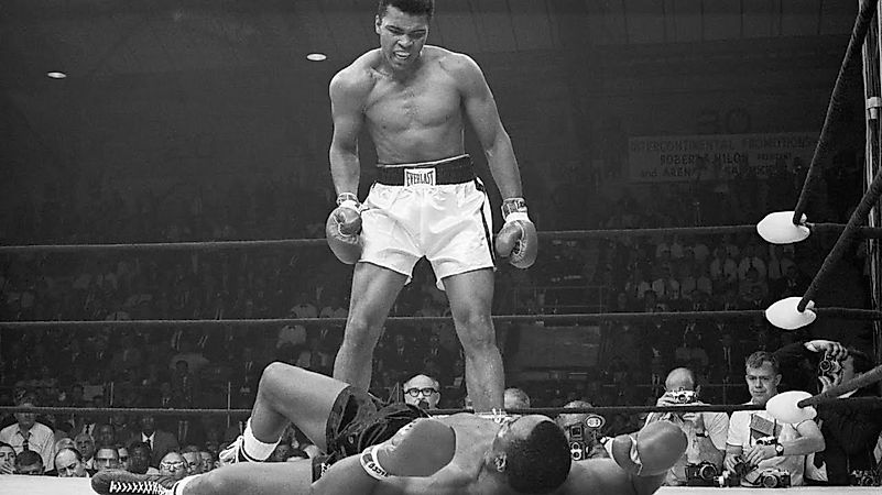 Muhammad Ali is a boxing legend.