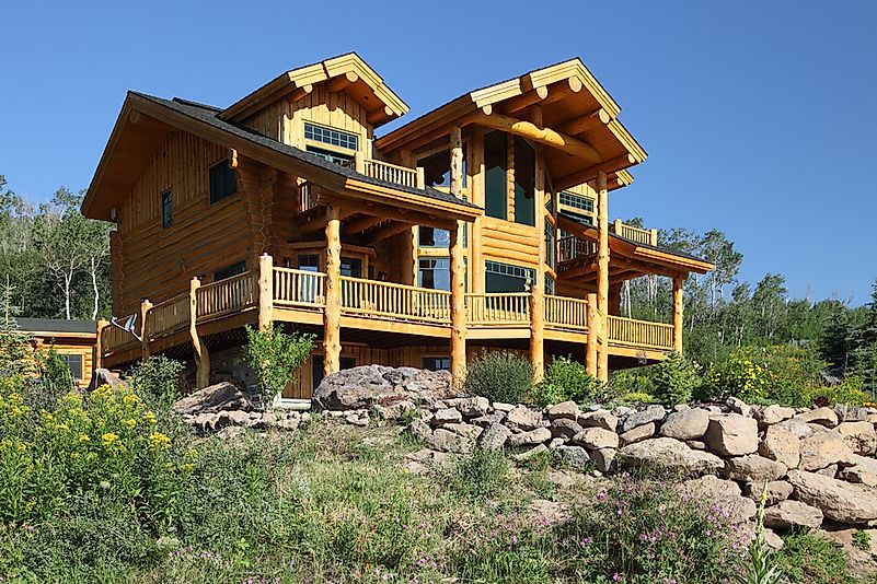 #7 Log home