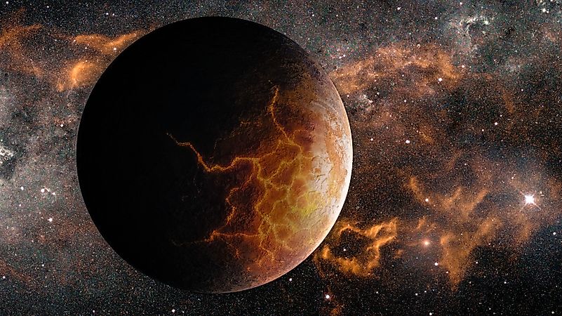 The temperature on the Kepler-78b goes up to mind-blowing 2030 °C (3680 °F) The temperature on the Kepler-78b goes up to mind-blowing 2030 °C (3680 °F)
