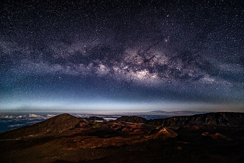 Nightsky from Mauna Kea Summit Nightsky from Mauna Kea Summit