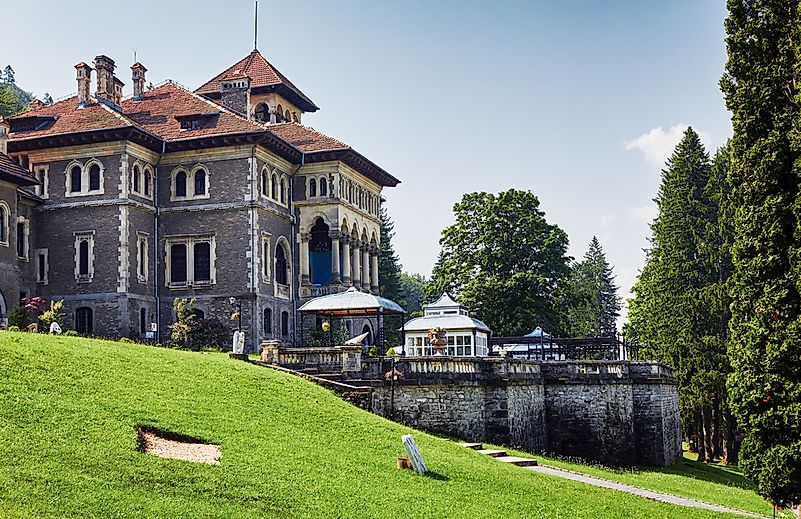 The Cantacuzino Castle. The Cantacuzino Castle.