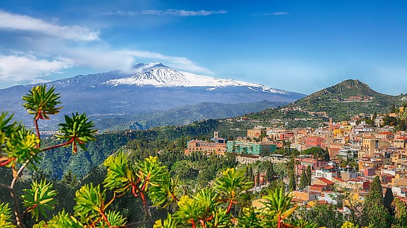 #2 Mount Etna - Largest Active Volcano in Europe