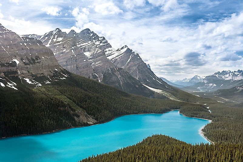 Peyto Lake, Yoho National Park. Peyto Lake, Yoho National Park.
